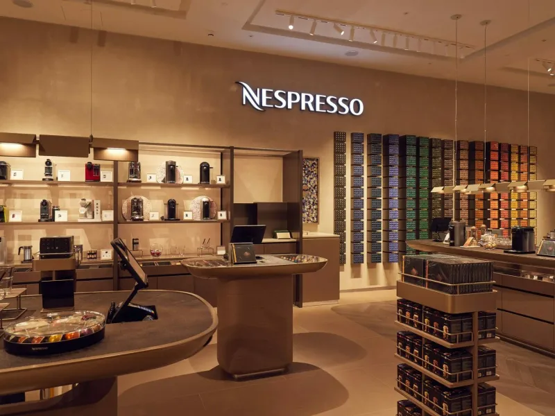 Развитие сети бутиков Nespresso в России